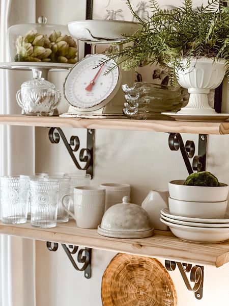 Cozy & functional open shelving for your cottage inspired home. 

#LTKFind #LTKstyletip #LTKhome