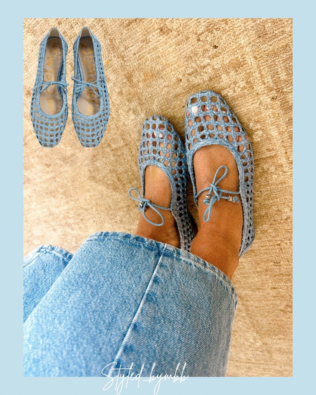 New Sam Edelman flats 🩵

#LTKStyleTip #LTKSeasonal #LTKShoeCrush