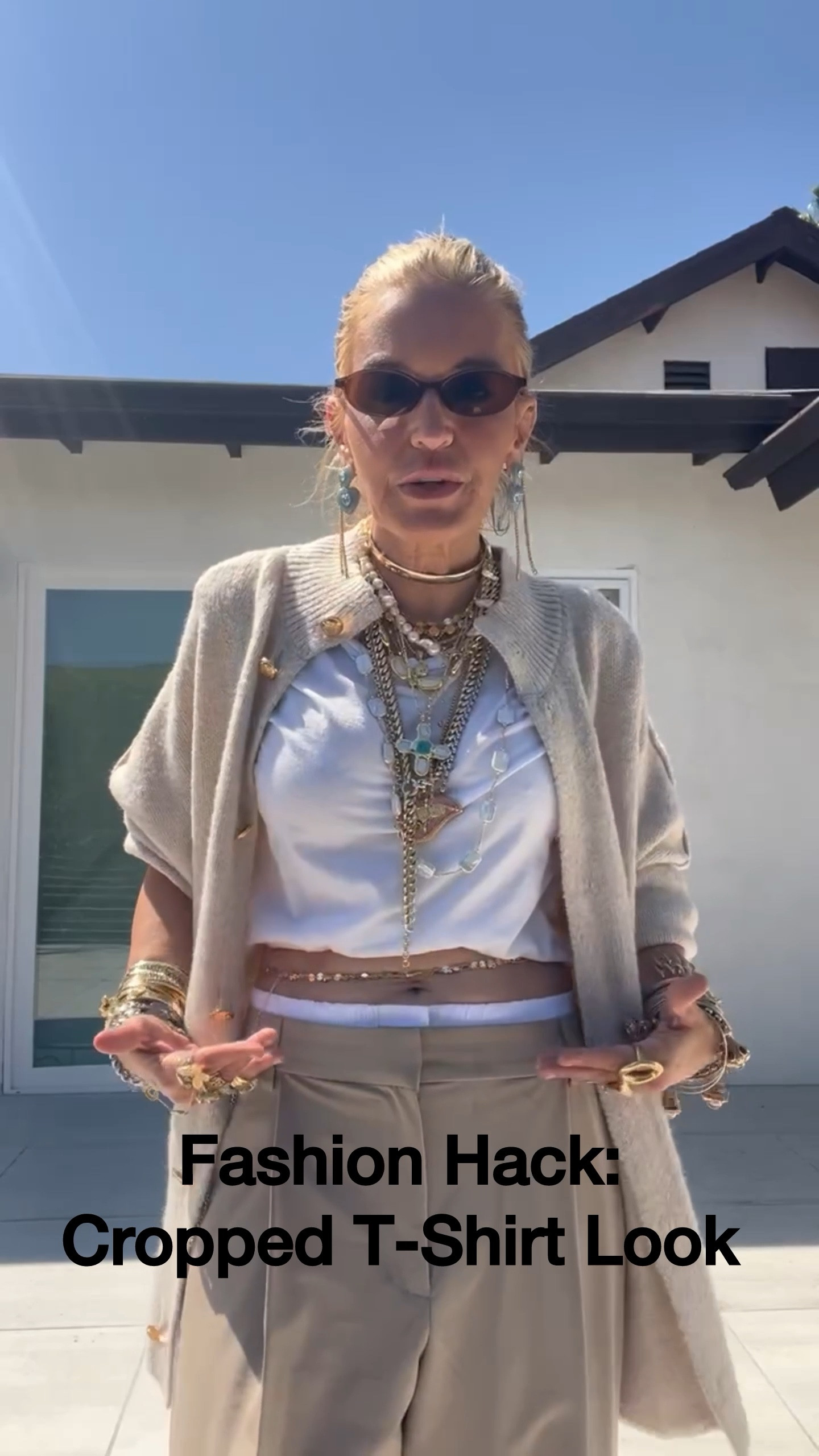 Fashion Hack: how to do a Cropped T-Shirt! 

#LTKFestival #LTKFindsUnder50 #LTKStyleTip