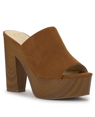 Women's Shelbie Block Heel Platform Mules | Macy's