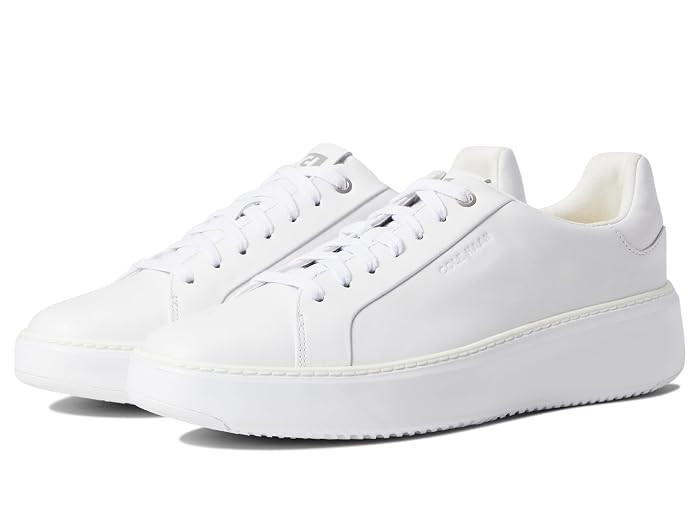 Cole Haan Grandpro Topspin Sneaker Women's Shoes Soft Gold Metallic/Perf Leather/Ivory : 5.5 C - Wide | Zappos.com