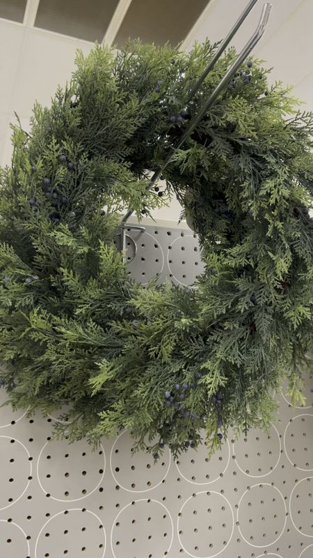 Loving how real this holiday wreath looks 

Target style holiday Christmas decor decorations studio McGee threshold greenery wreath pine berries sale alert deal finder

#LTKSeasonal #LTKVideo #LTKHoliday