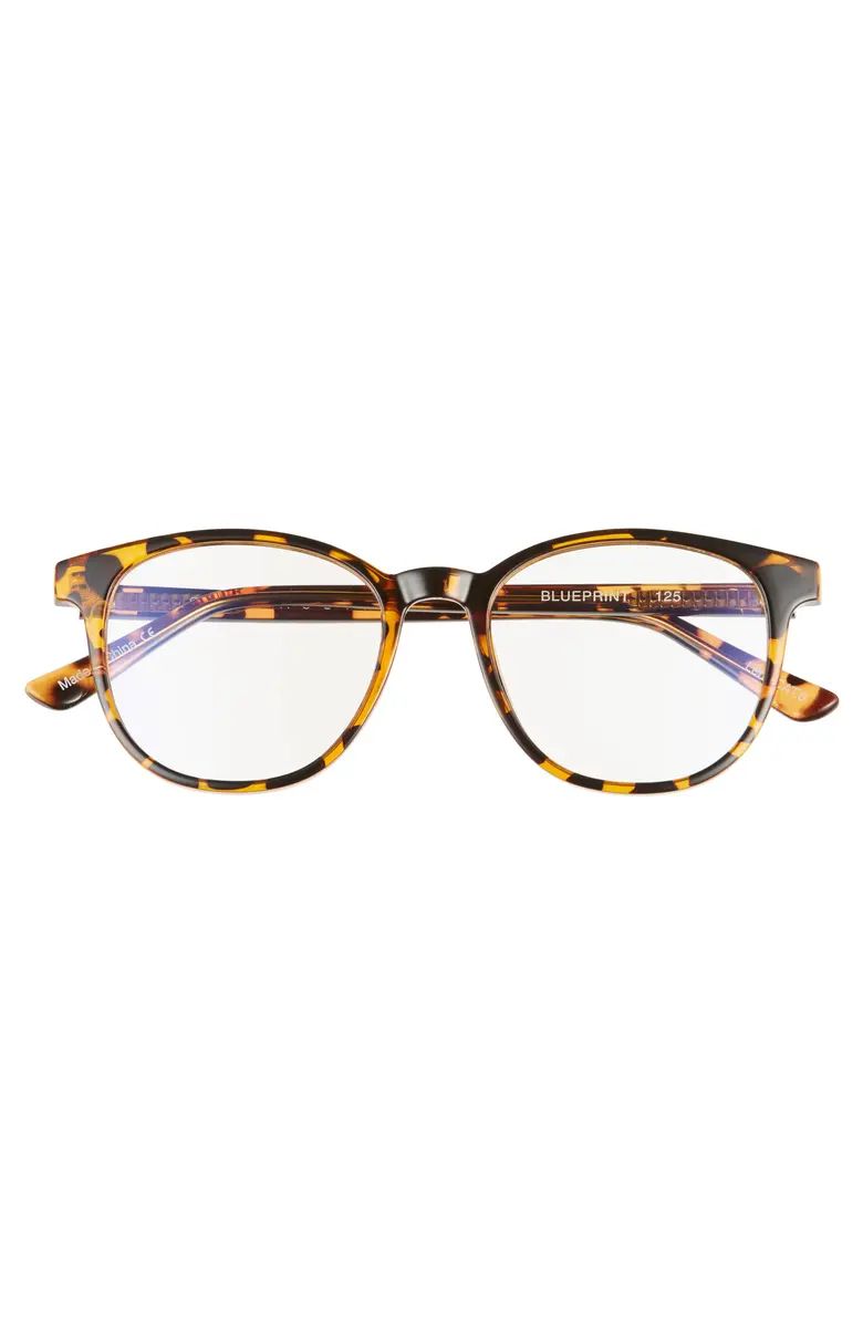 Quay Australia Blueprint 48mm Blue Light Filtering Glasses | Nordstrom | Nordstrom