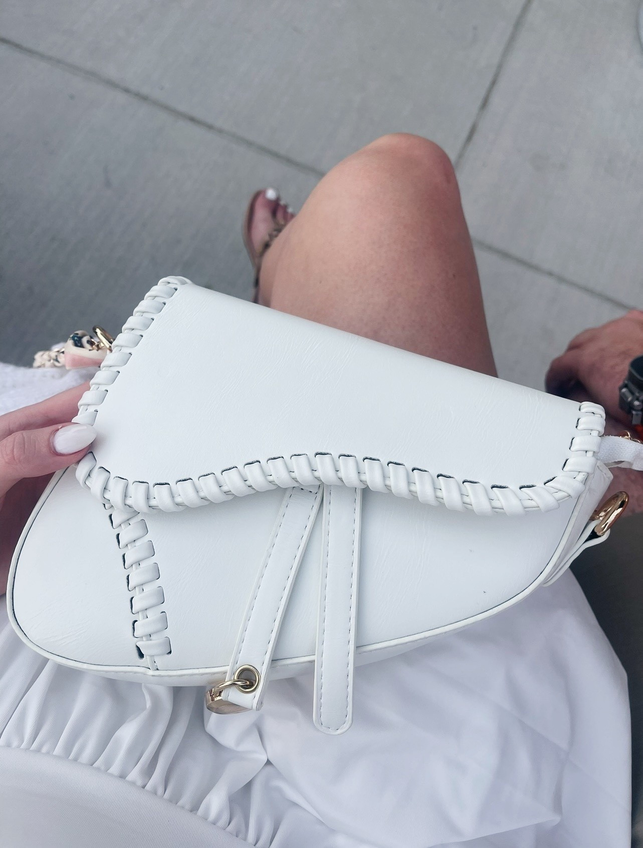 Dior Saddle Bag Inspired Purse

Amazon designer inspired bag, Amazon designer inspired purse, white saddlebag purse, white Dior inspired purse, small white purse with long and short strap, designer inspired white bag, Amazon white purse, Morgan Grace

#LTKItBag #LTKSummerEdit #LTKFindsUnder50