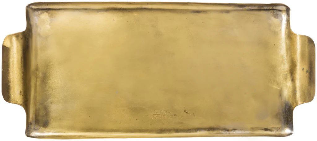 Brass Rectangle Tray – BURKE DECOR | Burke Decor