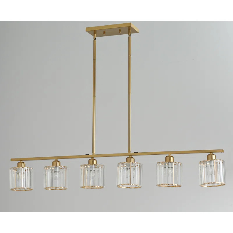 Mahpiya 6 - Light Kitchen Island Drum Chandelier | Wayfair North America