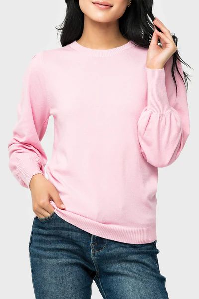 Essential Blouson Sleeve Sweater | Gibson