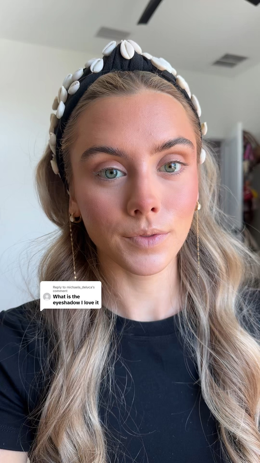 My typical eyeshadow routine is my all time favorite bronzer, Dibs Beauty Baked Bronzer (code SLOANE) shade caramel cappuccino layered with my powder blush. I used the Patrick ta major headlines double take cream and powder blush in she goes to the gym! I topped it off with the DECORTE shade burgundy gleam  

I also like the Haus labs powder blush in hibiscus pink. I also like the Valentino Eye 2 Cheek in shade 4 sweet rebel. The brush I’m using is the Dibs Beauty Eye Brush my code for Dibs is (SLOANE). My other bronzer favorites are the Haus Labs Powder Bronzer in Amber horizon medium or Armani Beauty Luminous Silk Creamy Bronzing Powder in shade 100. You can sub out your powder blush for the Valentino blush. 

If you want a shimmer eyeshadow you can simply add your powder highlight on top. For a specific glitter topper my obsession is the Urban Decay 24/7 Moondust Glitter Eyeshadow in shade space cowboy. I also like the Half Magic Eyeshadow in blushing lizard. | Another quick and easy fool proof eyeshadow routine is using the benefit cosmetics Java blush and a fluffy brush my fav is the Dibs Beauty (code SLOANE) brush. This blush is the perfect eyeshadow shade especially for green and blue eyes. @DIBS Beauty @Decorte @ulta 

#LTKgrwm #LTKselfcare #LTKBeauty