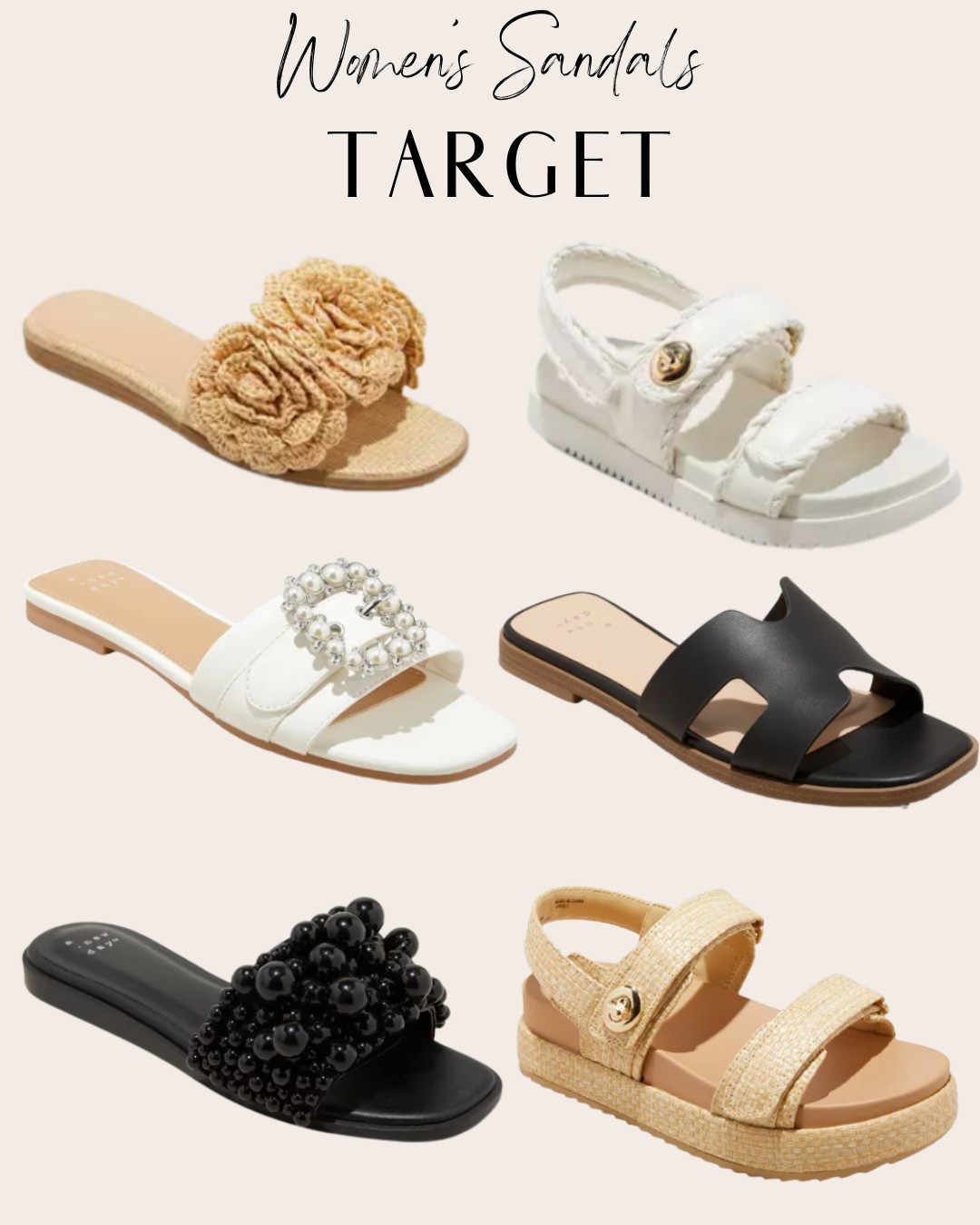Select sandals are on SALE at Target this week!

#LTKStyleTip #LTKShoeCrush #LTKSaleAlert