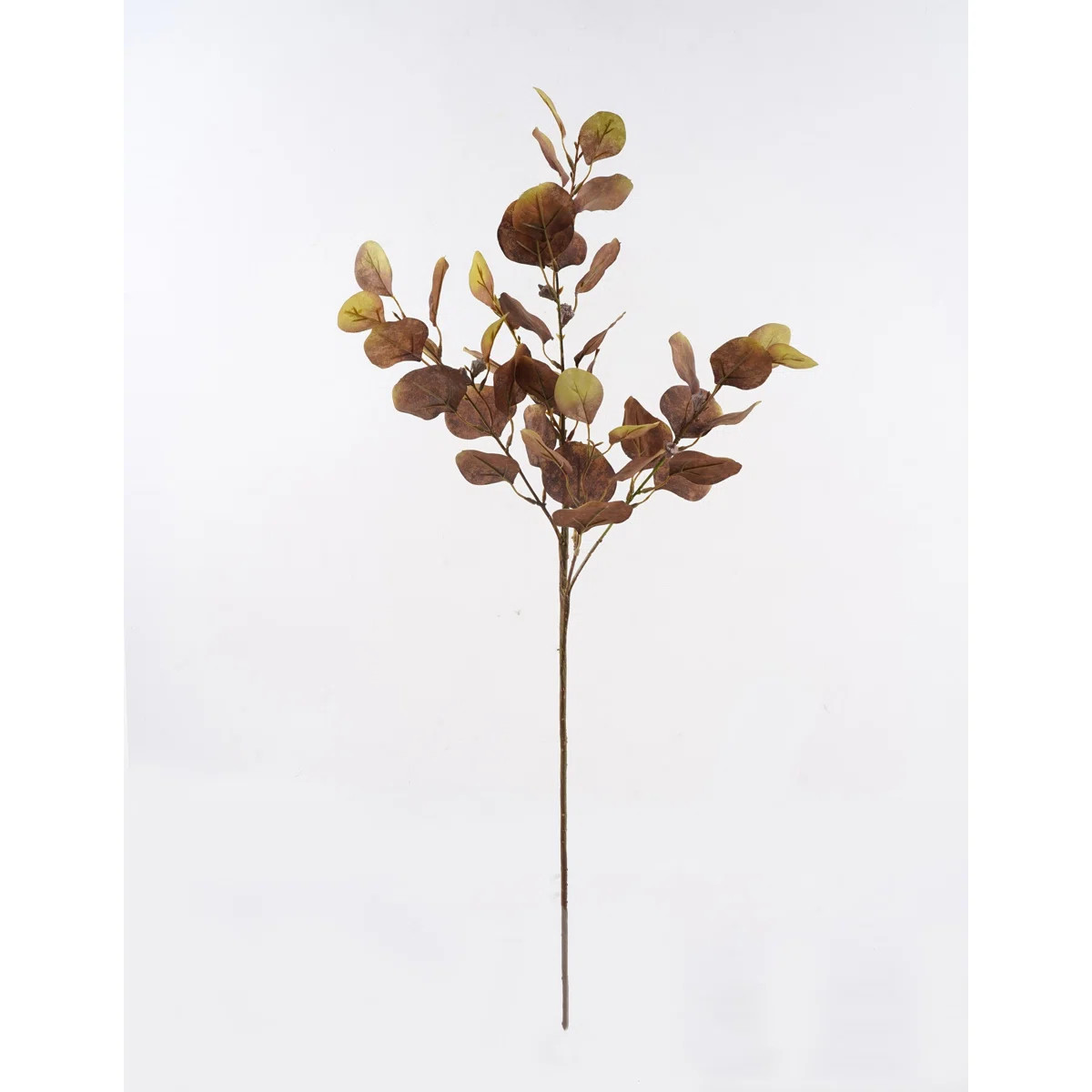 Artificial Fall Winter Eucalyptus Leaves Branch For Vase Filler, Farmhouse Long Stem Bulk Foliage... | Wayfair North America