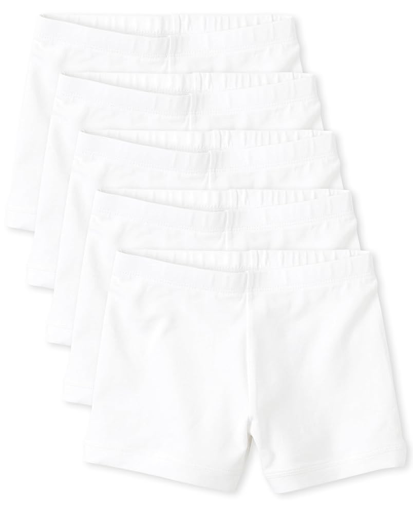 The Children's Place Girls' Basic Cartwheel Shorts | Amazon (US)