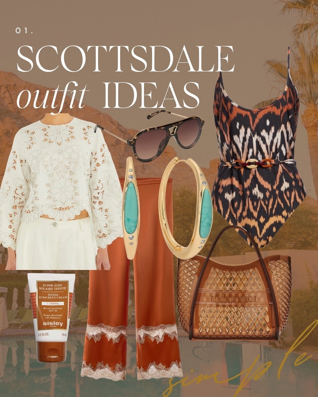 Desert neutrals + effortless chic 🧡
Perfect for pool days to dinner nights

#resortwear #vacationstyle #poolsideoutfit #springstyle

#LTKSeasonal #LTKTravel