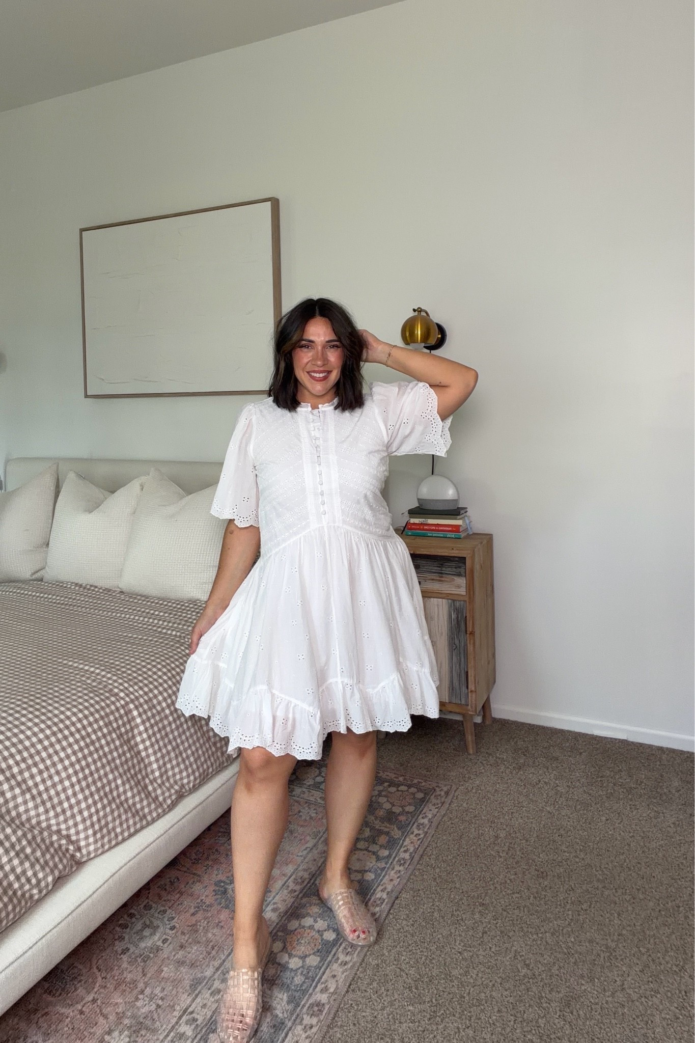Madewell sale code LTK20 for 20% off I’m in a size 10. Perfect spring and summer white dress. @Madewell

#LTKmomlife #LTKootd #LTKxMadewell