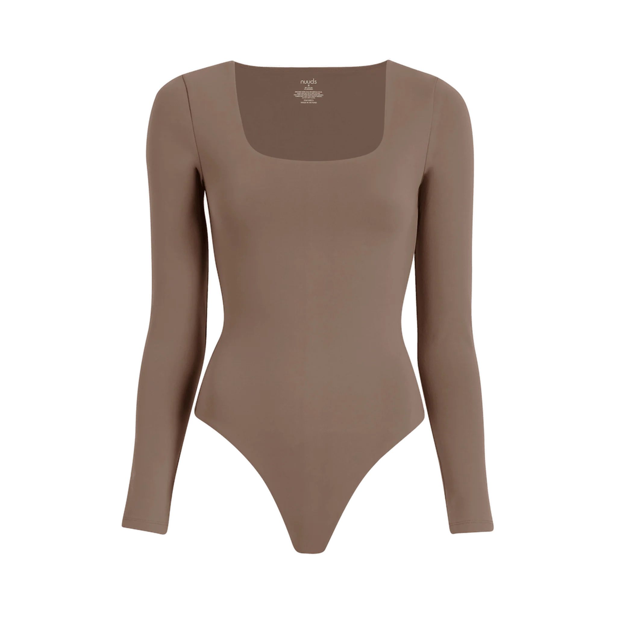 Women's Square Neck Bodysuit | nuuds