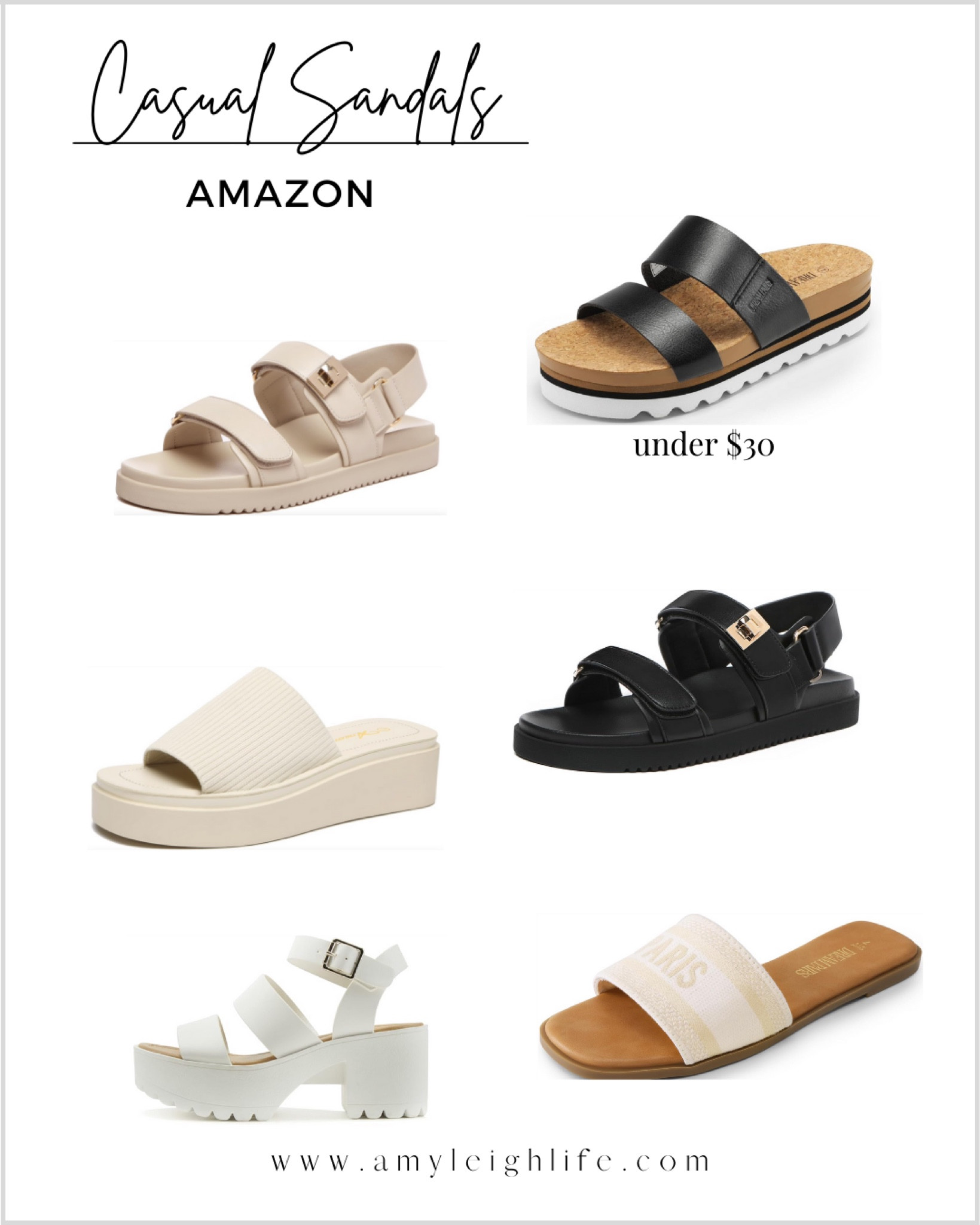 Casual sandal finds from Amazon. 

sandals, sandals 2024, sandals amazon, amazon sandals, nude sandals, platform sandals, slide sandals, summer sandals, strappy sandals, ankle strap sandals, amazon summer sandals, brown sandals, beige sandals, beach sandals, chunky sandals, flat sandals, pink sandals, cute flat sandals, cute casual, cute spring outfits, cute flats, flatform platform sandals, platform, sneaker sandals, beach slides, flat sandals, neon outfits, white sandals, white slides, summer trends, white sandals amazon, summer outfit, amazon essentials, braided flats, braided slides, braided sandals, white braided flats, platform sandals, platform heels, platform slides, wedges, wedge sandals, chunky sandals, dress sandals, pool slides, pool sandals, pool shoes, amazon finds, sandals for summer, sandals for pool, sandals for beach, sandals beach, black sandals, black slide sandals, brown sandals, brown slide sandals, comfortable sandals, dress sandals, spring sandals, spring sandals amazon, nude sandals, nude braided sandals, women’s sandals, sandals women, summer 2024, spring 2024, white sandals amazon, white slide sandals, sandals beach, platform wedge sandals, wedge sandals, 

#amyleighlife
#sandals

Prices can change  

#LTKTravel #LTKShoeCrush #LTKSwim