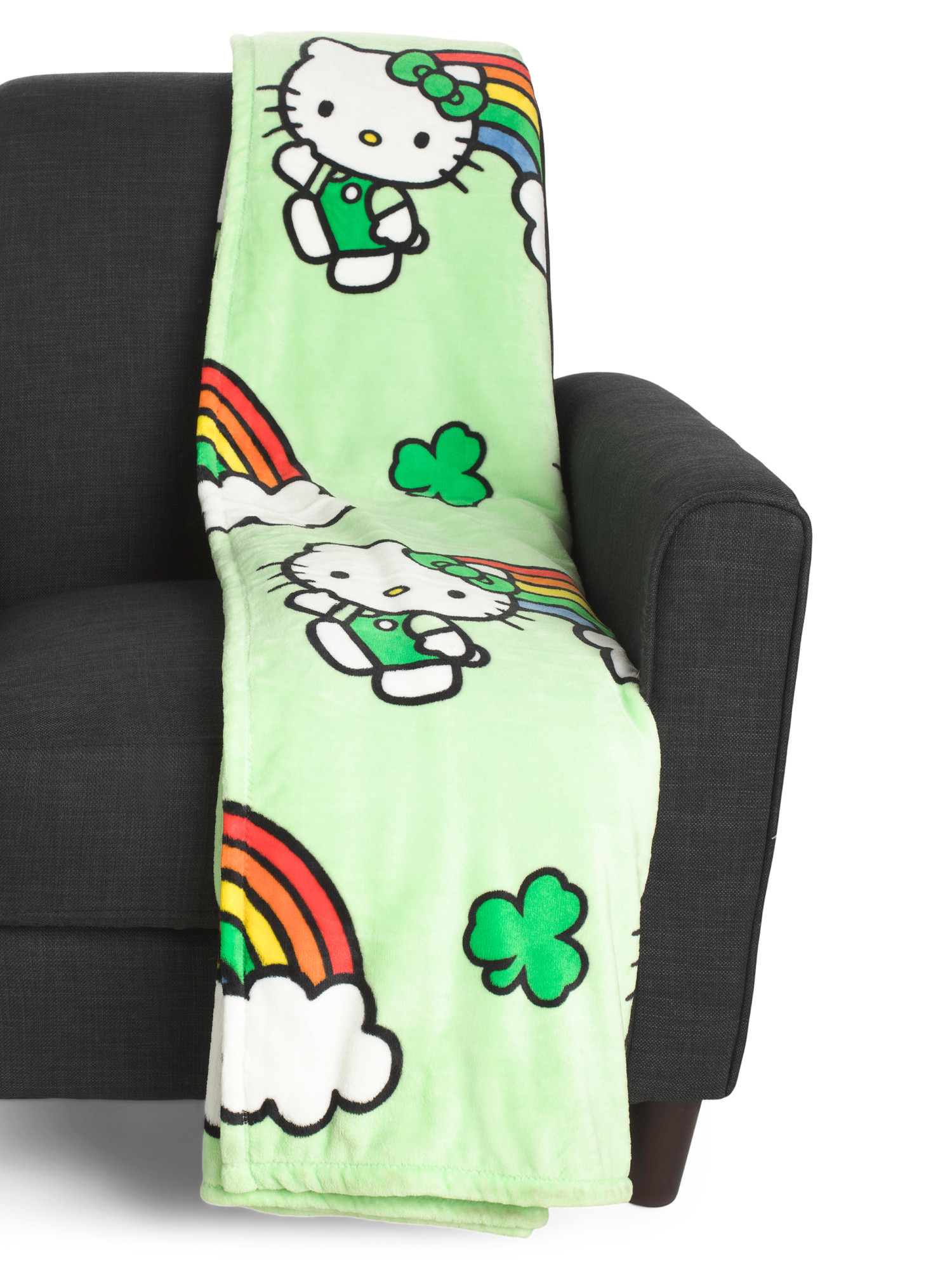 Lucky Rainbow Blanket | TJ Maxx