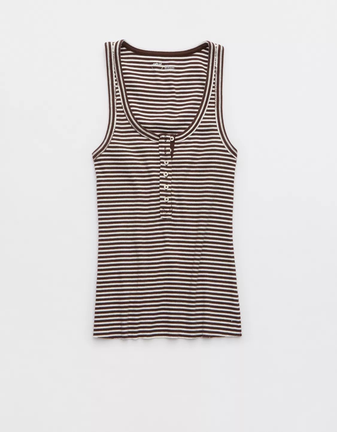 Aerie Tuck-It-In Henley Tank Top | Aerie