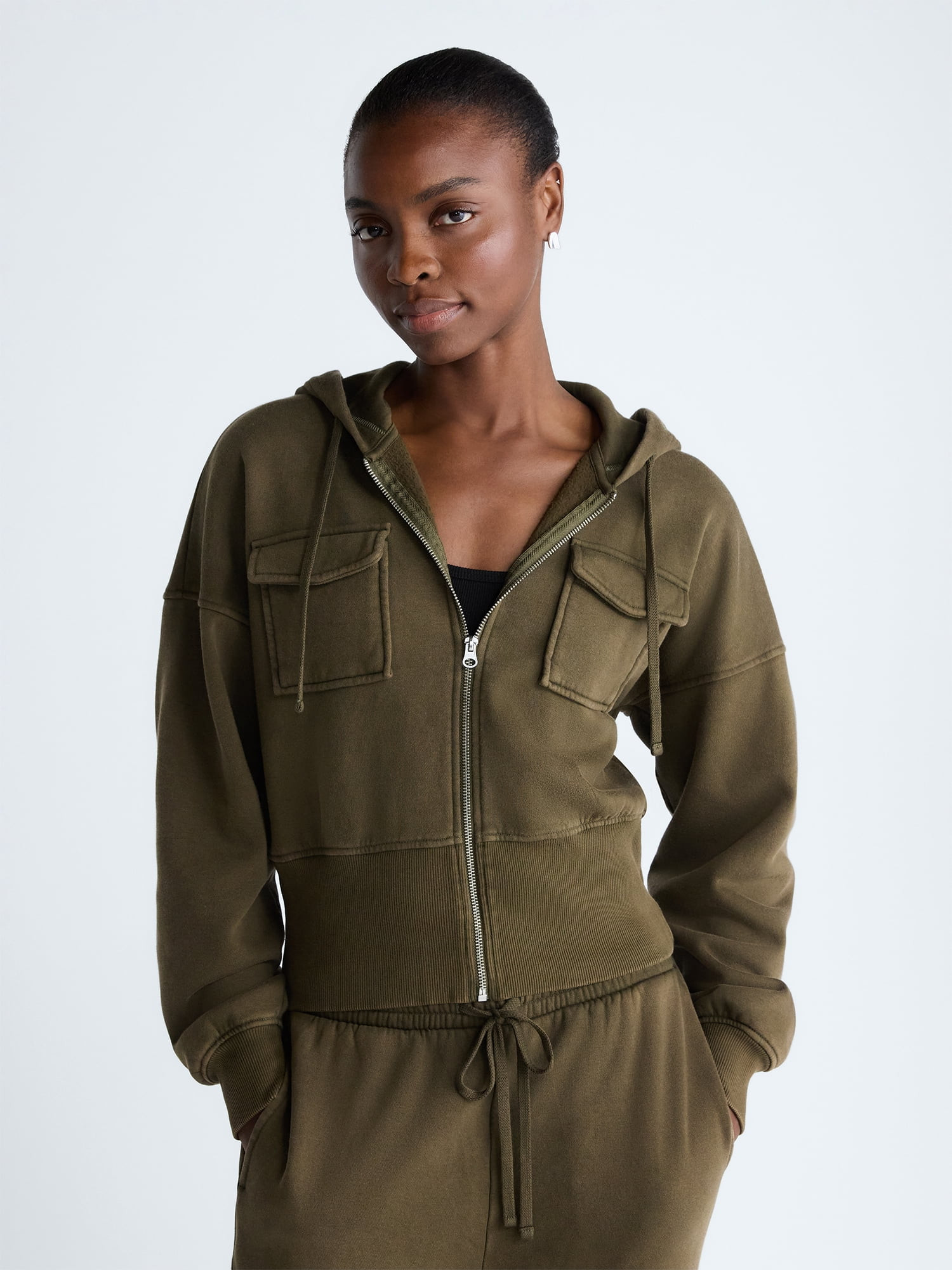 Scoop Women’s and Women’s Plus Full Zip Hoodie, Sizes XS-4X | Walmart (US)