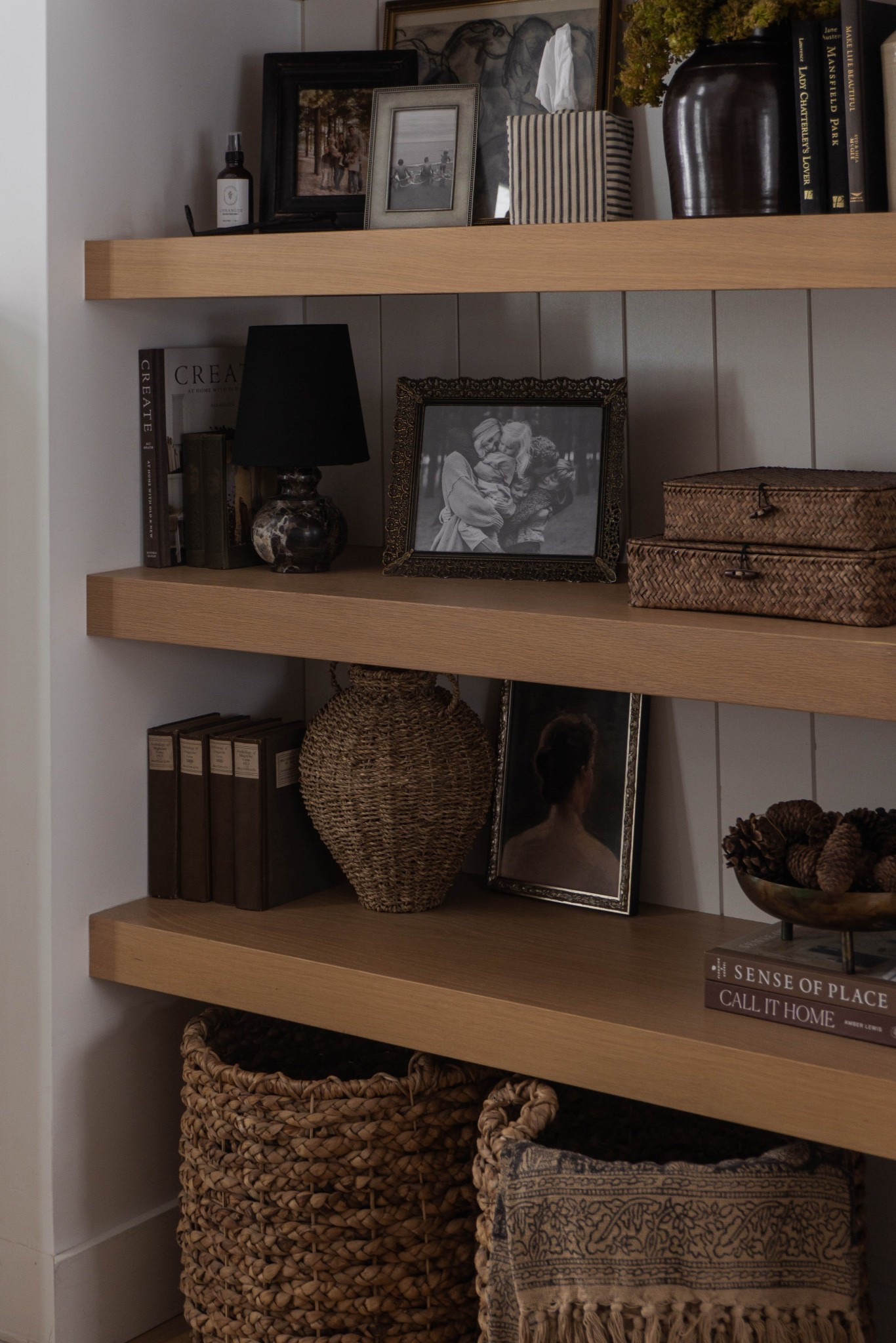 Winter Shelf Styling 🖤

I found a dupe of my lamp! Mine has a rechargeable bulb and I found it at HomeSense for $50 👏🏻.

#tablelamp #shelfstyling #homedecor #vintagehomefinds #neutralhomedecor #homestyling #rattanvase #vintagebooks #wayfairfinds #amazonhome #storagebasket #amazonfinds #coffeetablebook #pictureframes 

#LTKSeasonal #LTKSaleAlert #LTKHome