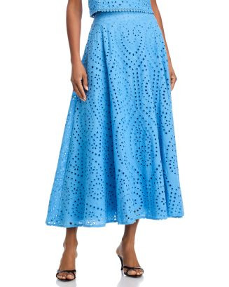 Eyelet Skirt - Exclusive | Bloomingdale's (US)