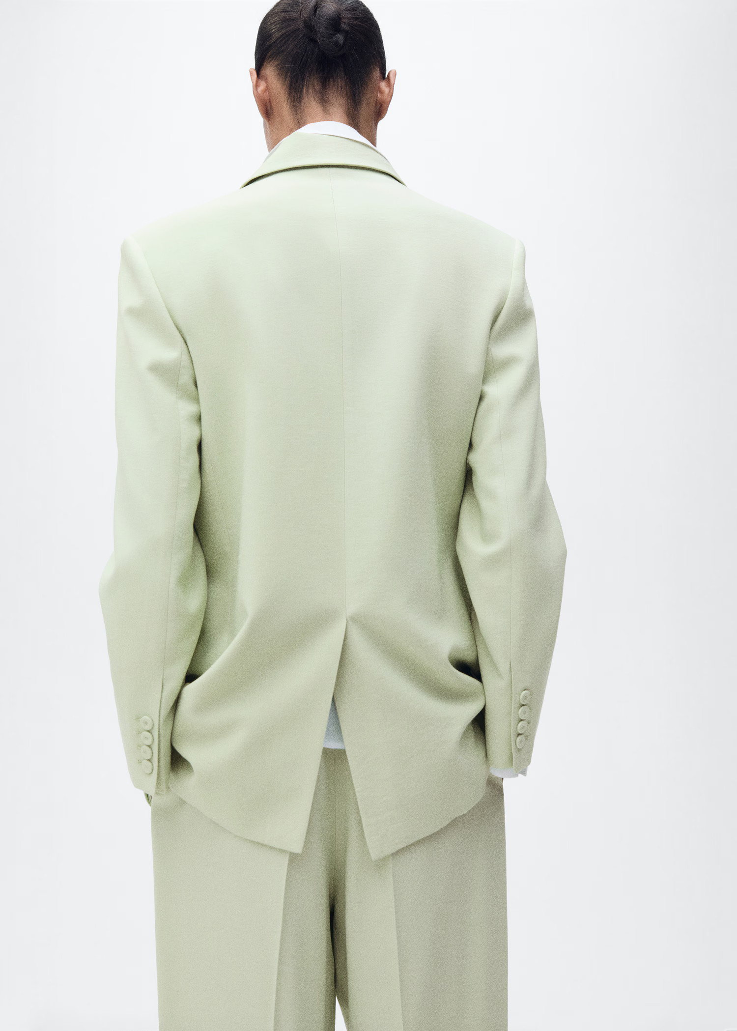 Straight-fit suit jacket - Women | MANGO USA | Mango (US/MX/AU)