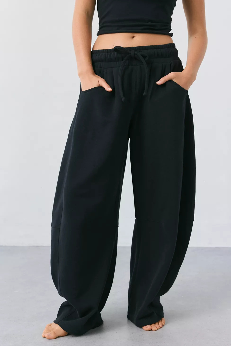 Out From Under Essential Barrel Leg Full Length Sweatpant | Urban Outfitters (US and RoW)