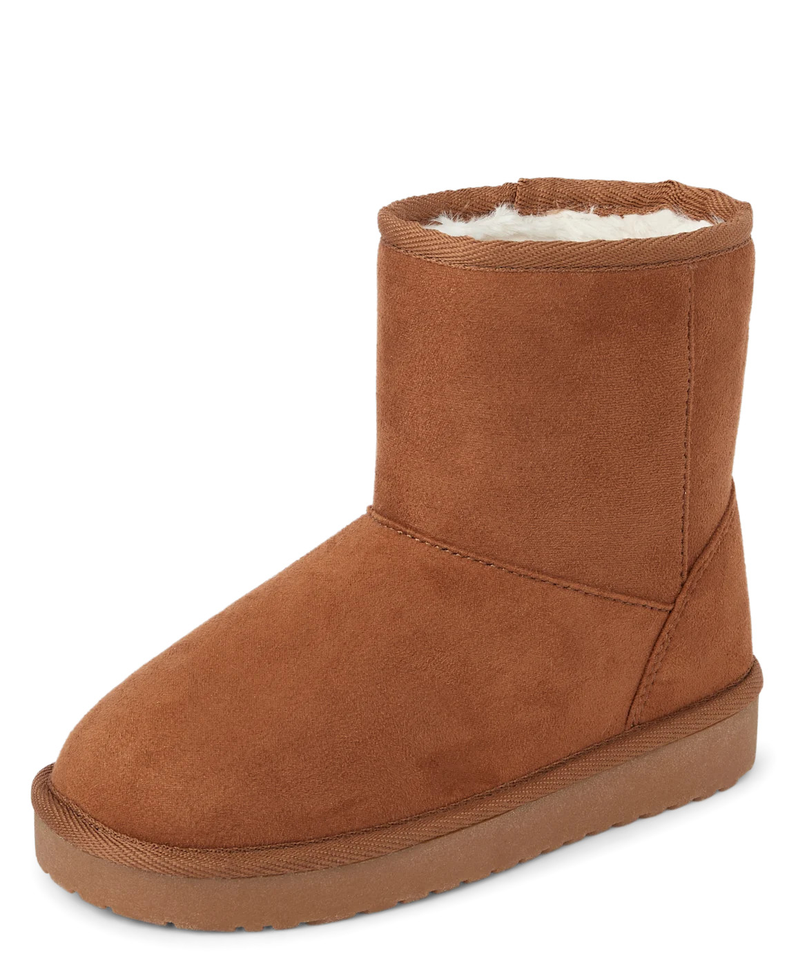 Girls Mid Teddy Boots - chestnut | The Children's Place