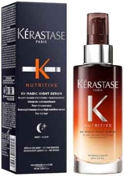 Kérastase Nutritive Nourishing Hair Serum with Niacinamide, Overnight Leave-In Treatment for Dry... | Amazon (UK)
