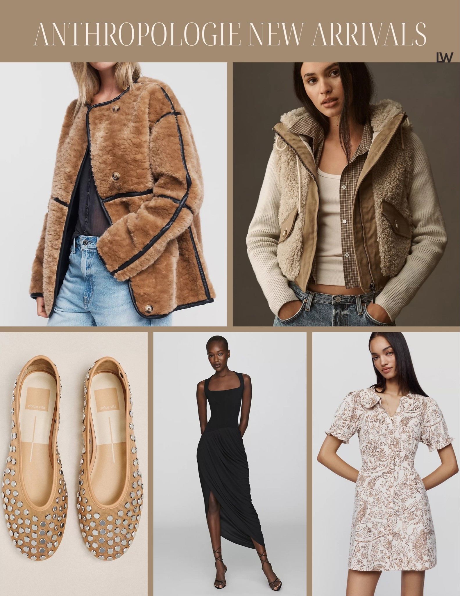 New Anthro arrivals! Don’t miss the studded flats that look just like some that are more $$$!