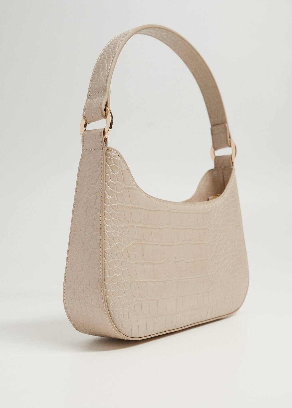 Animal-print baguette bag | MANGO (US)