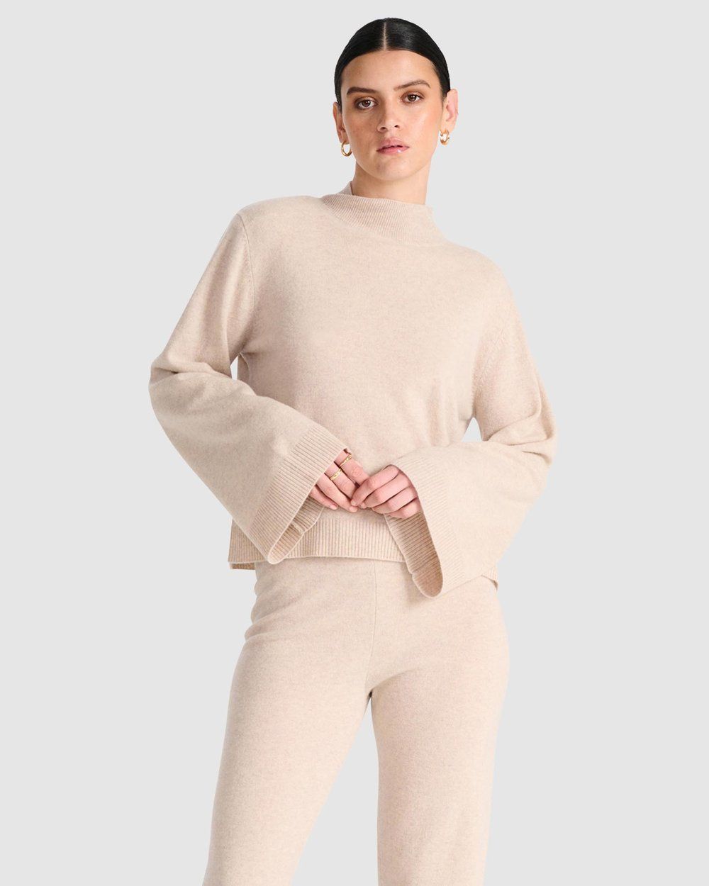 Turtle Neck 100% Merino Knit Sweater | THE ICONIC (AU & NZ)