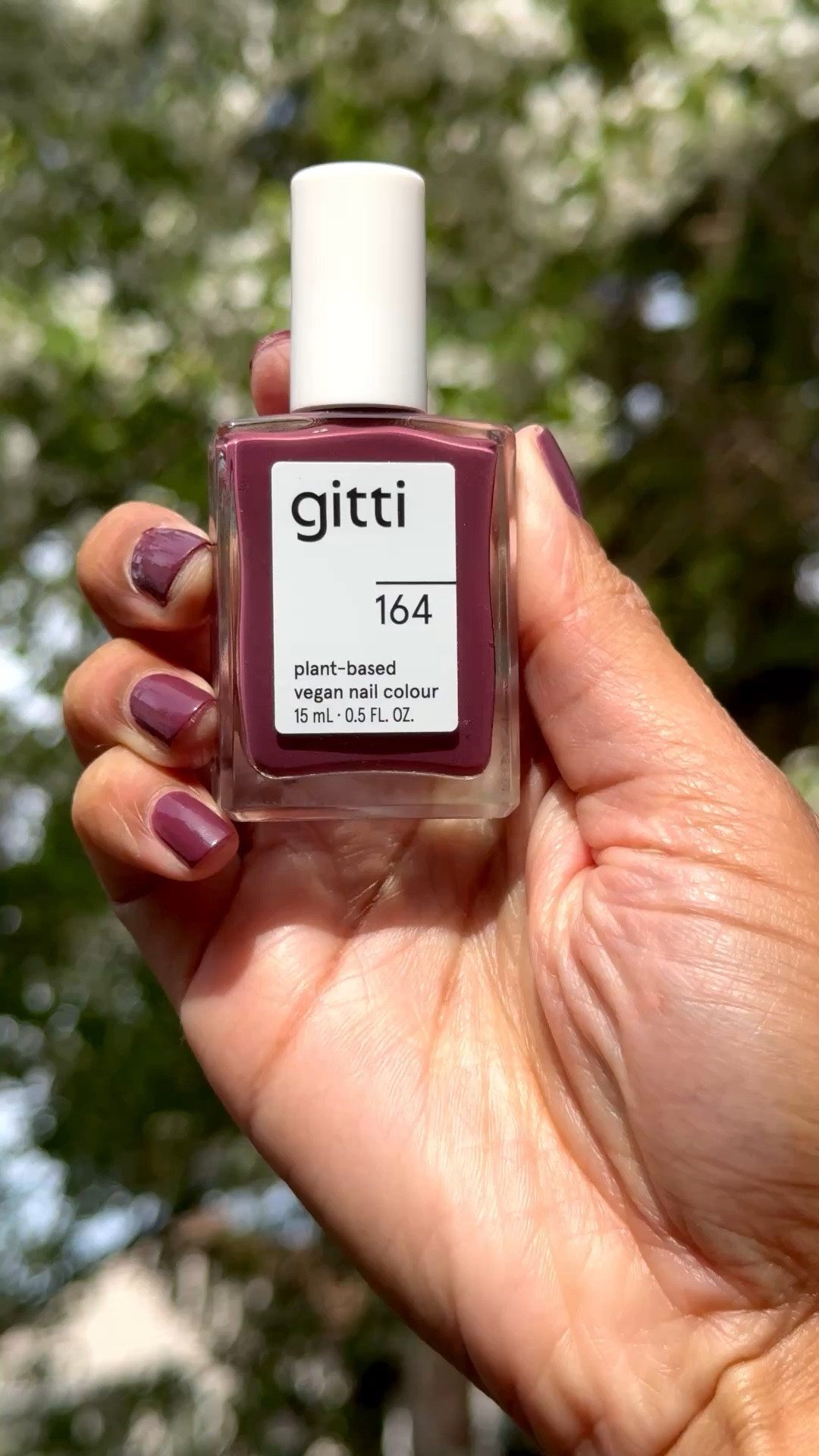 Clean Beauty Essential: gitti Plant-Based Nail Glaze 🌿✨
Elevate your manicure with the ultimate high-performance, non-toxic nail polish. The gitti Plant-Based Nail Polish in Shade 164 delivers a stunning, high-gloss finish that rivals any traditional salon formula—but without the harsh chemicals.
This 30-free formula is crafted from natural origin ingredients, making it a must-have for anyone prioritizing clean beauty and nail health. It is 100% vegan, cruelty-free, and designed for long-lasting wear and vibrant pigment. Whether you’re looking for a chic everyday glaze or a sustainable gift, this plant-powered polish is a game-changer for your vanity.  
Why You’ll Love It:
• Non-Toxic & 30-Free: Formulated without the most common harmful chemicals found in standard polish.
• Plant-Based Ingredients: Better for you and the planet.
• High Performance: Incredible color payoff with a professional, glossy shine.
• Vegan & Cruelty-Free: Conscious beauty you can feel good about.

Shop Shade 164 and more gitti favorites
#LTKbeauty #CleanBeauty #NonToxicNails #VeganBeauty #PlantBased #NailInspo #gitti #CrueltyFreeBeauty #Manicure #AmazonFinds #HealthyNails #GlossyFinish

#LTKBeauty #LTKdayinmylife #LTKgrwm