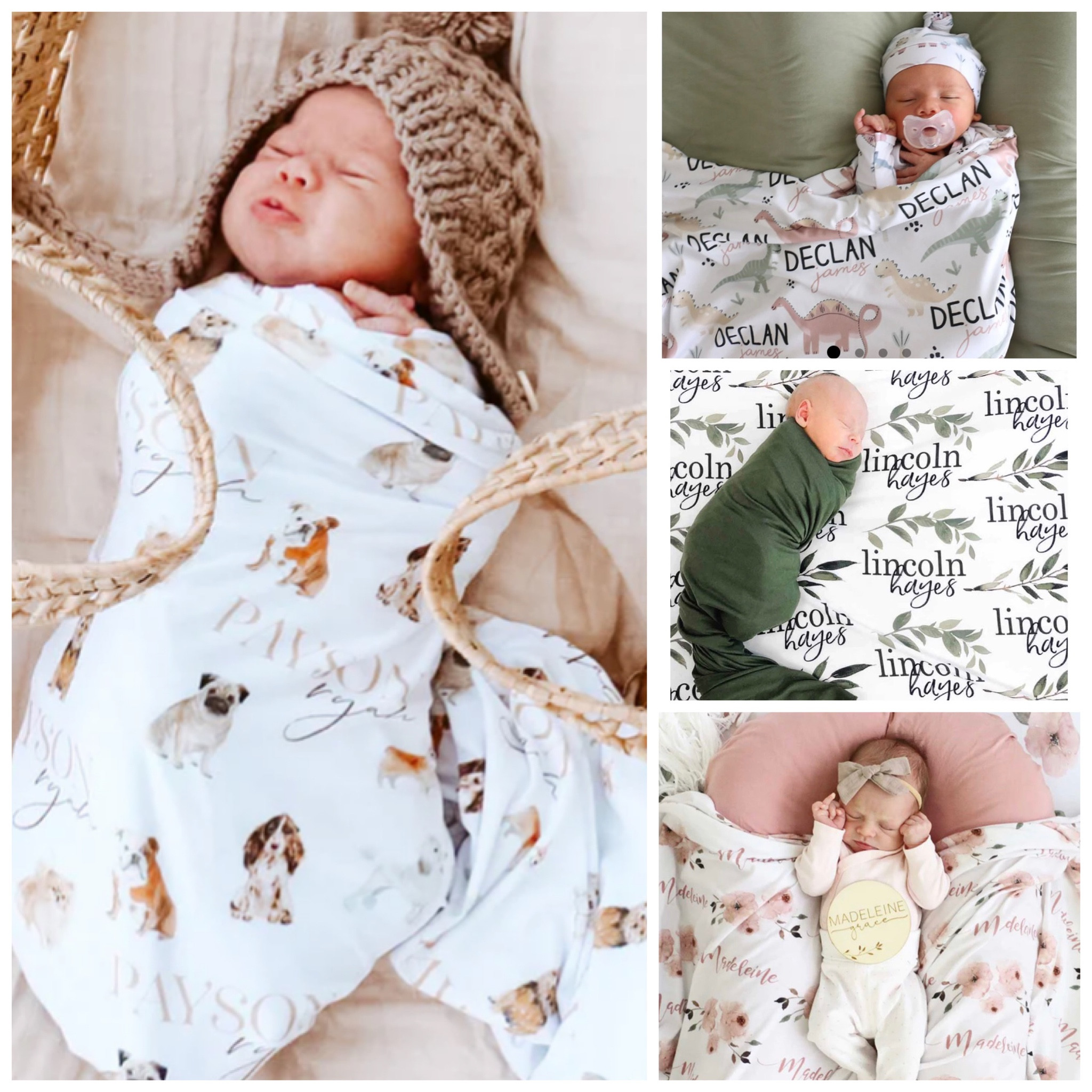 You'll love how versatile this blanket is! Use it to swaddle your newborn, for tummy time and for a security blanket once baby has reached the big kid phase. Perfect gift for shower or welcome home with new baby  

#LTKfamily #LTKGiftGuide #LTKbaby