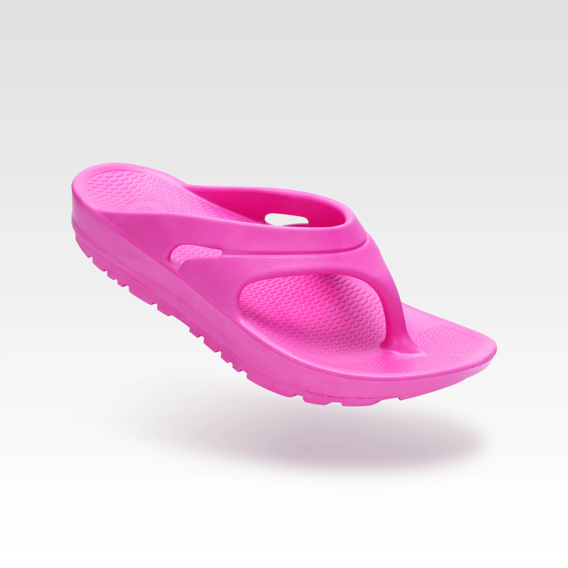 Sustainable Recovery Flip Flop, Crescent Moonberry Pink | OKA Footwear | Oka Recovery
