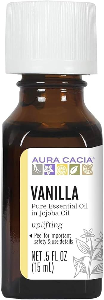Aura Cacia Essential Oil, Uplifting Vanilla, 0.5 fluid ounce | Amazon (US)