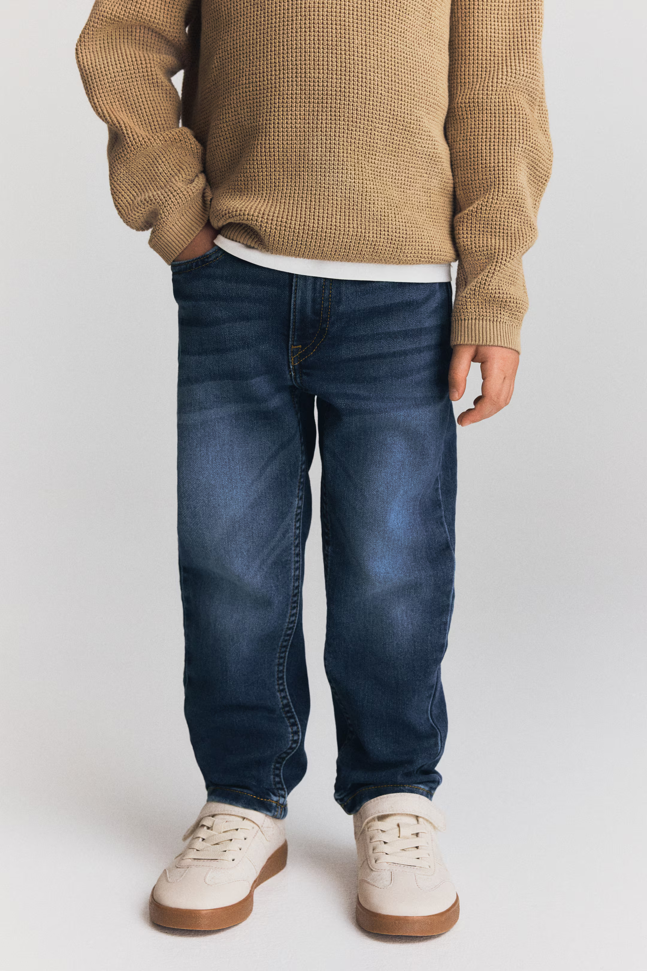 Super Soft Slim Fit Jeans - Dark denim blue - Kids | H&M US | H&M (US + CA)
