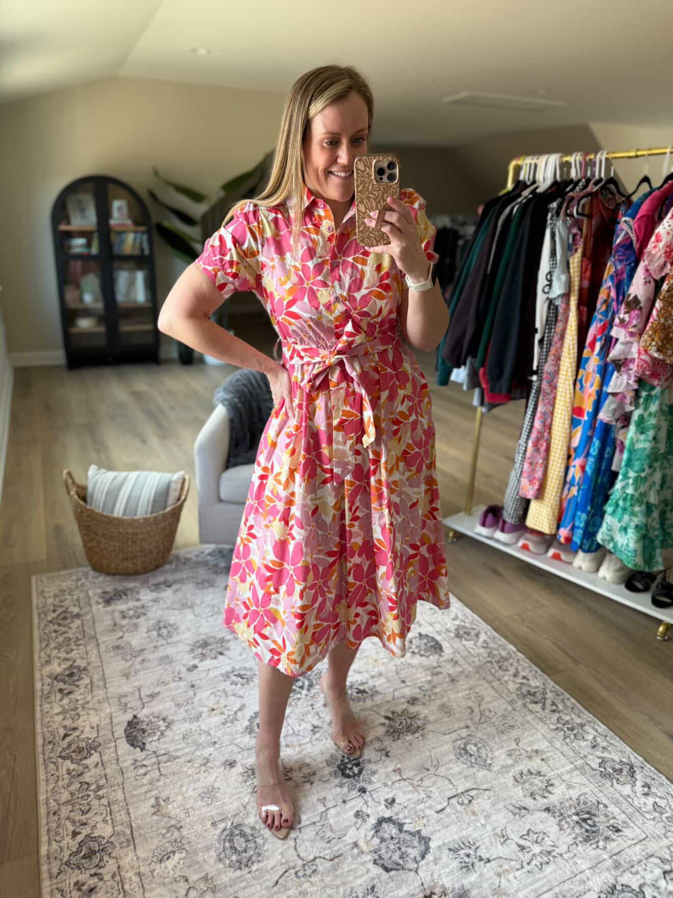 Floral midi dress

Heels  spring dress  spring outfit  Amazon fashion mom outfit 

#LTKmomlife #LTKootd #LTKgrwm