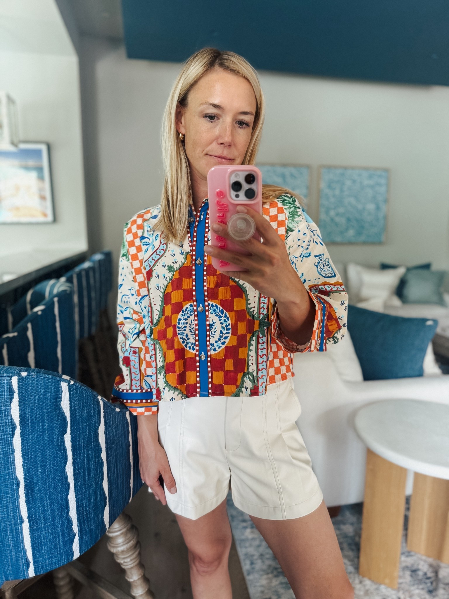 Wearing a small in the top and medium in the shorts 

#LTKStyleTip #LTKFindsUnder50