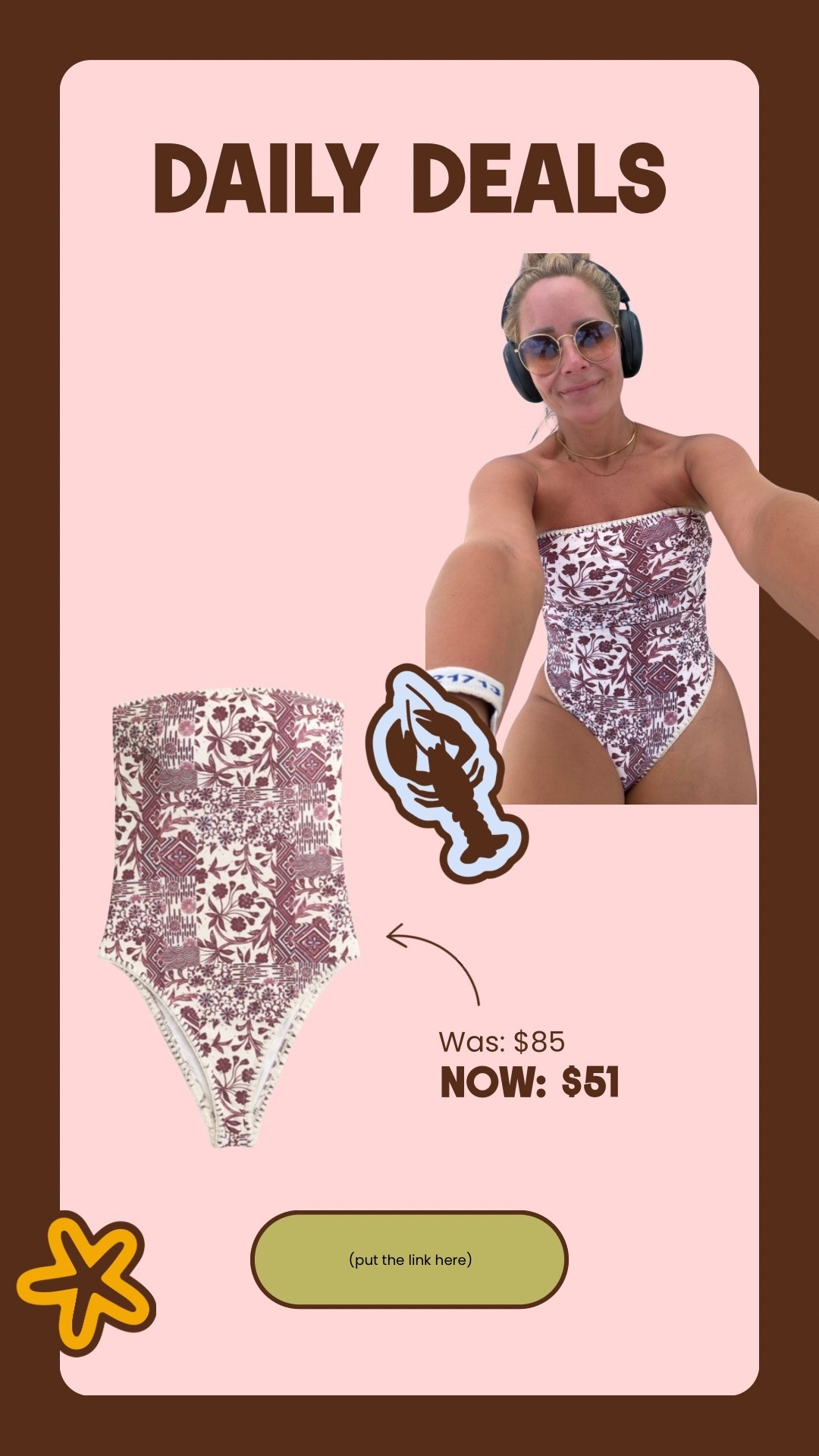 My favorite one piece from Abercrombie on sale!! 👙🦀

#LTKootd #LTKSwim