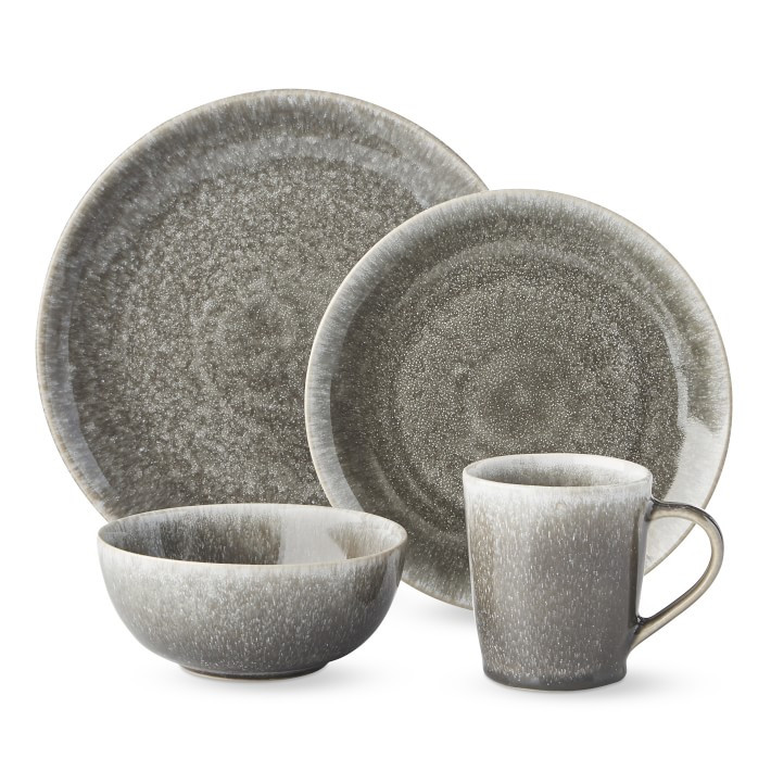 Cyprus Reactive Glaze 16-Piece Dinnerware Sets | Williams-Sonoma