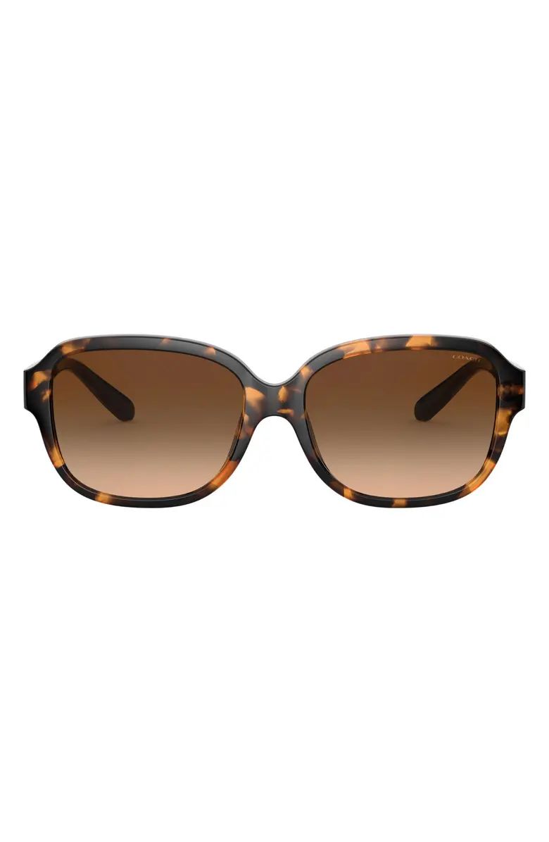 57mm Gradient Square Sunglasses | Nordstrom Rack