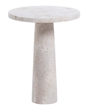 14x18 Solid Travertine Table | TJ Maxx