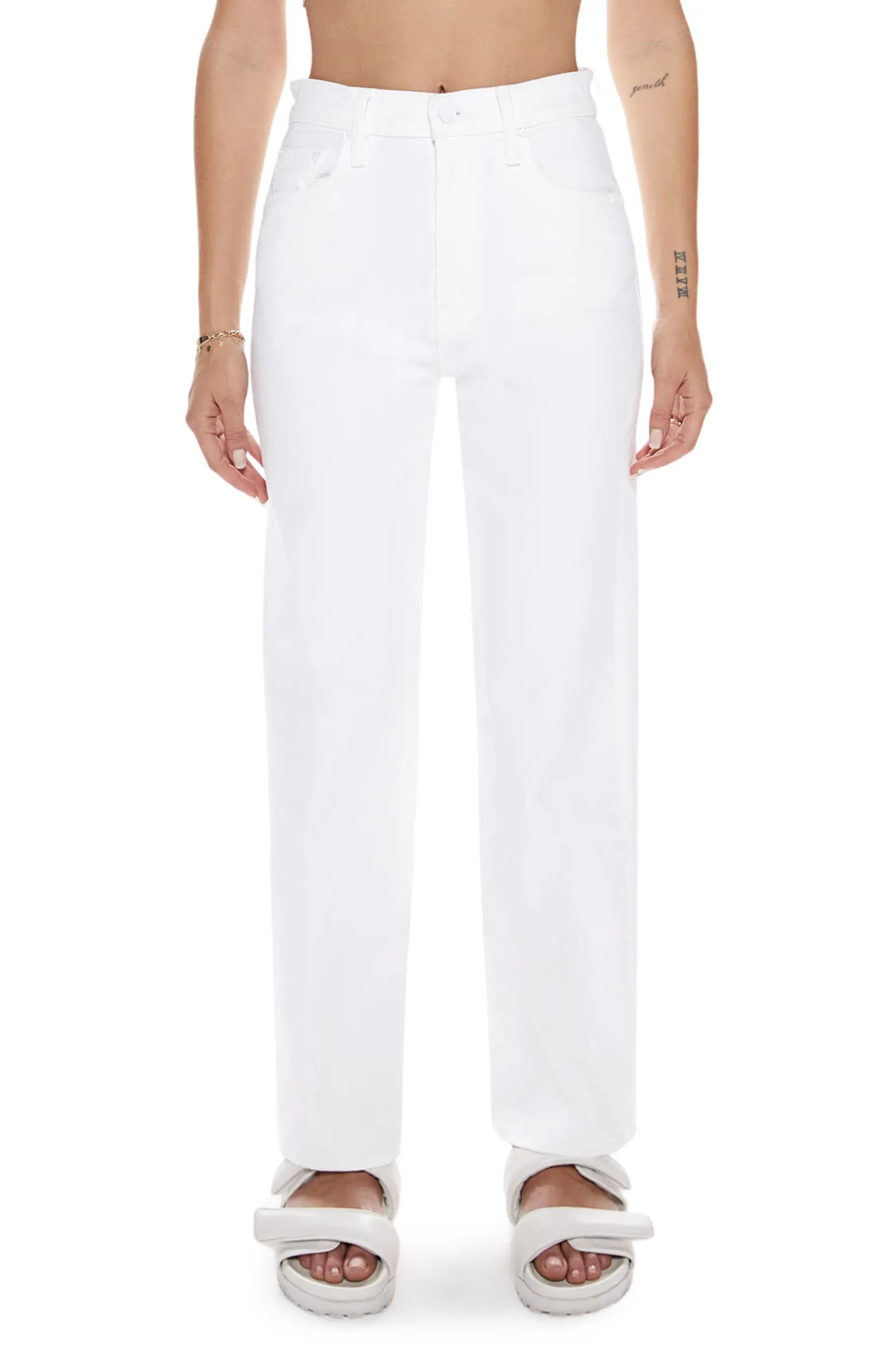 MOTHER The Rambler Ankle Straight Leg Jeans | Nordstrom | Nordstrom