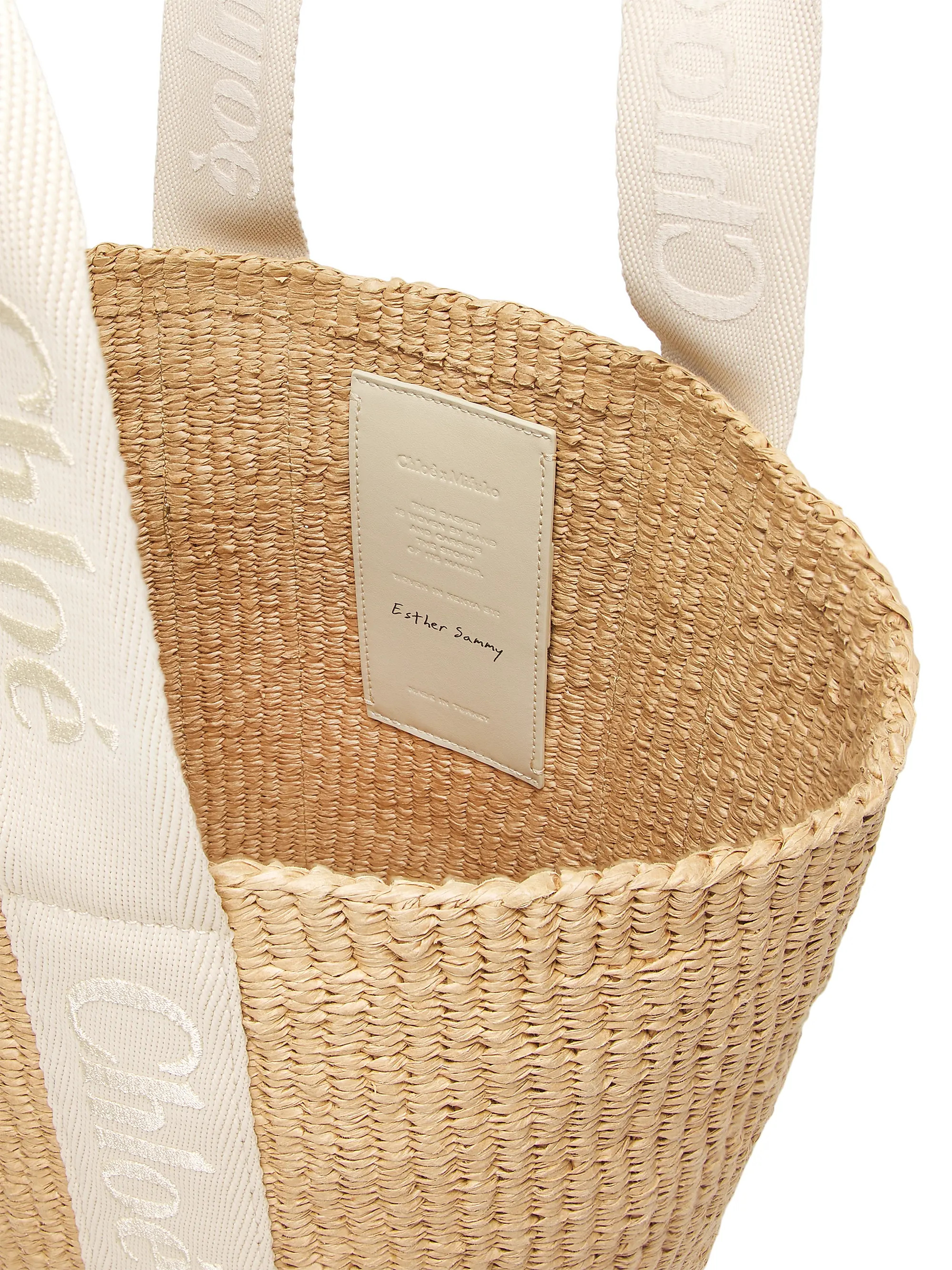 Woody Large Basket Tote Bag | Saks Fifth Avenue