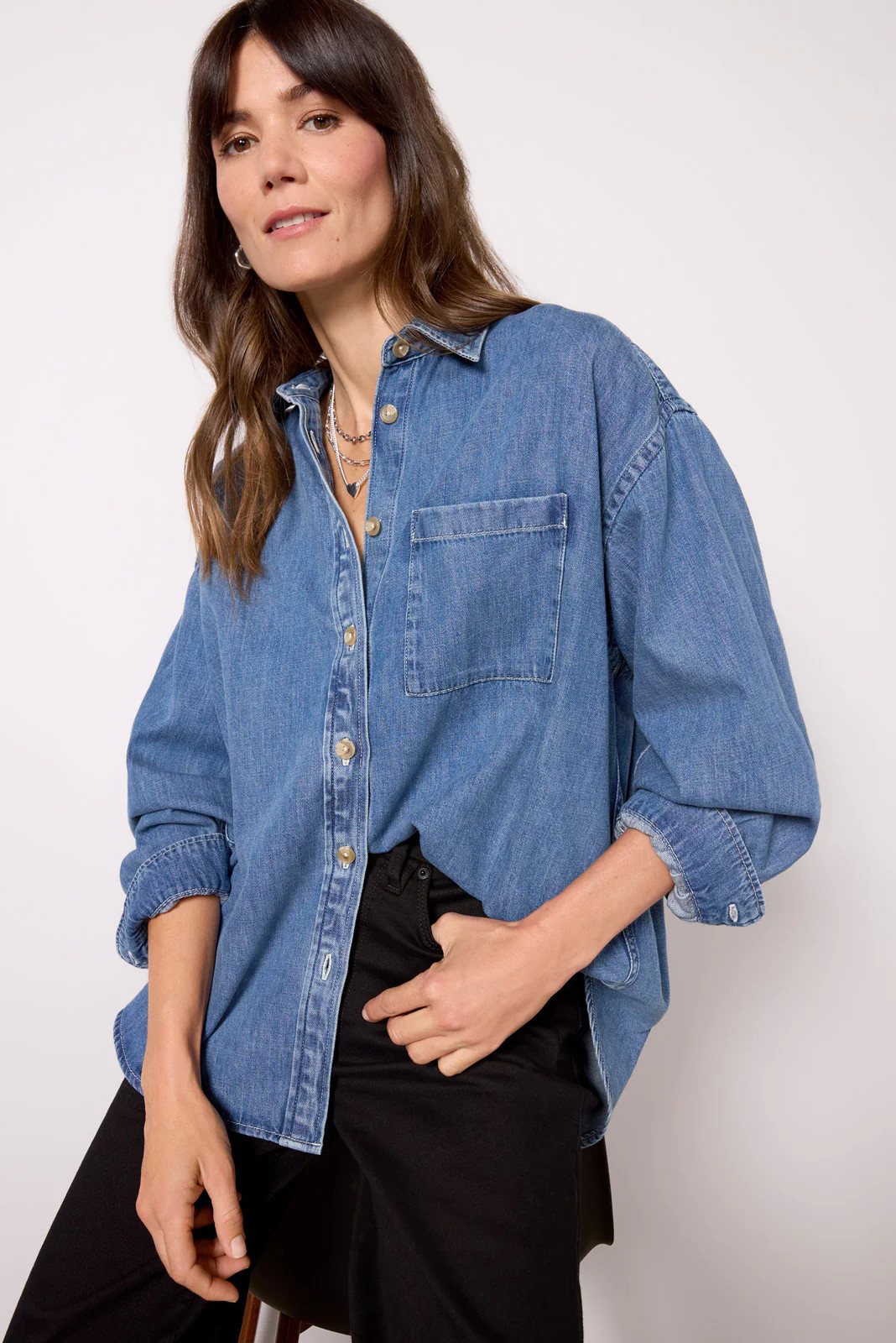 Sunfair Denim Shirt | Evereve