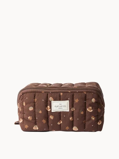 The Flat Lay Co. Marshmallow Flat Lay Makeup Box Bag - Pumpkin Spice | Look Fantastic (UK)
