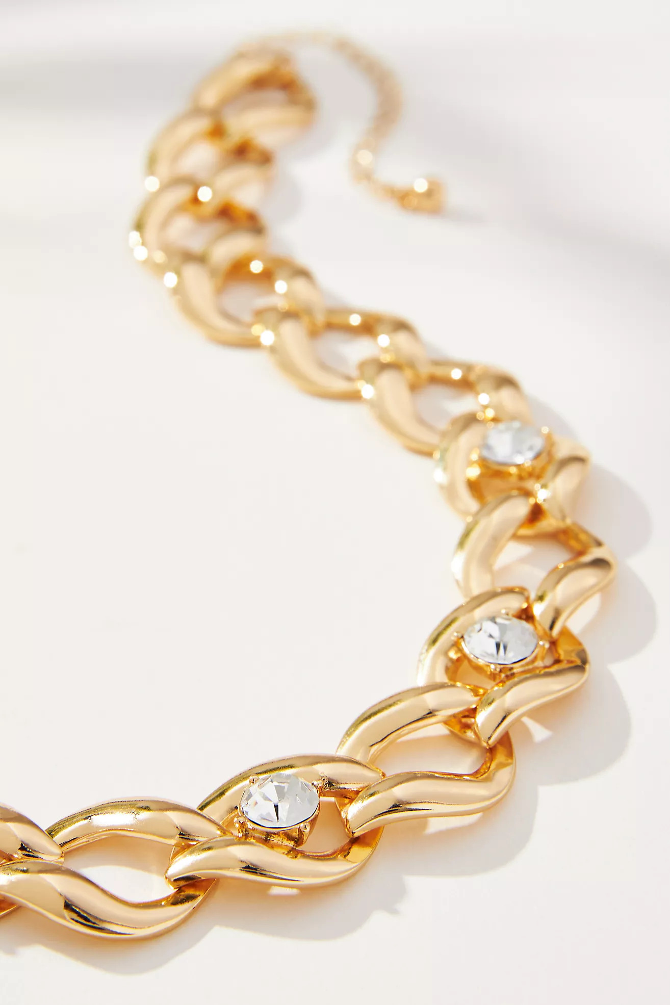 Crystalline Link Necklace | Anthropologie (US)