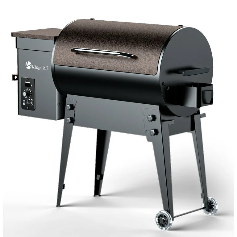 KingChii Wood Pellet Grill & Smoker 456sq.in., 8-in-1 Multifunctional BBQ Grill with Automatic te... | Walmart (US)