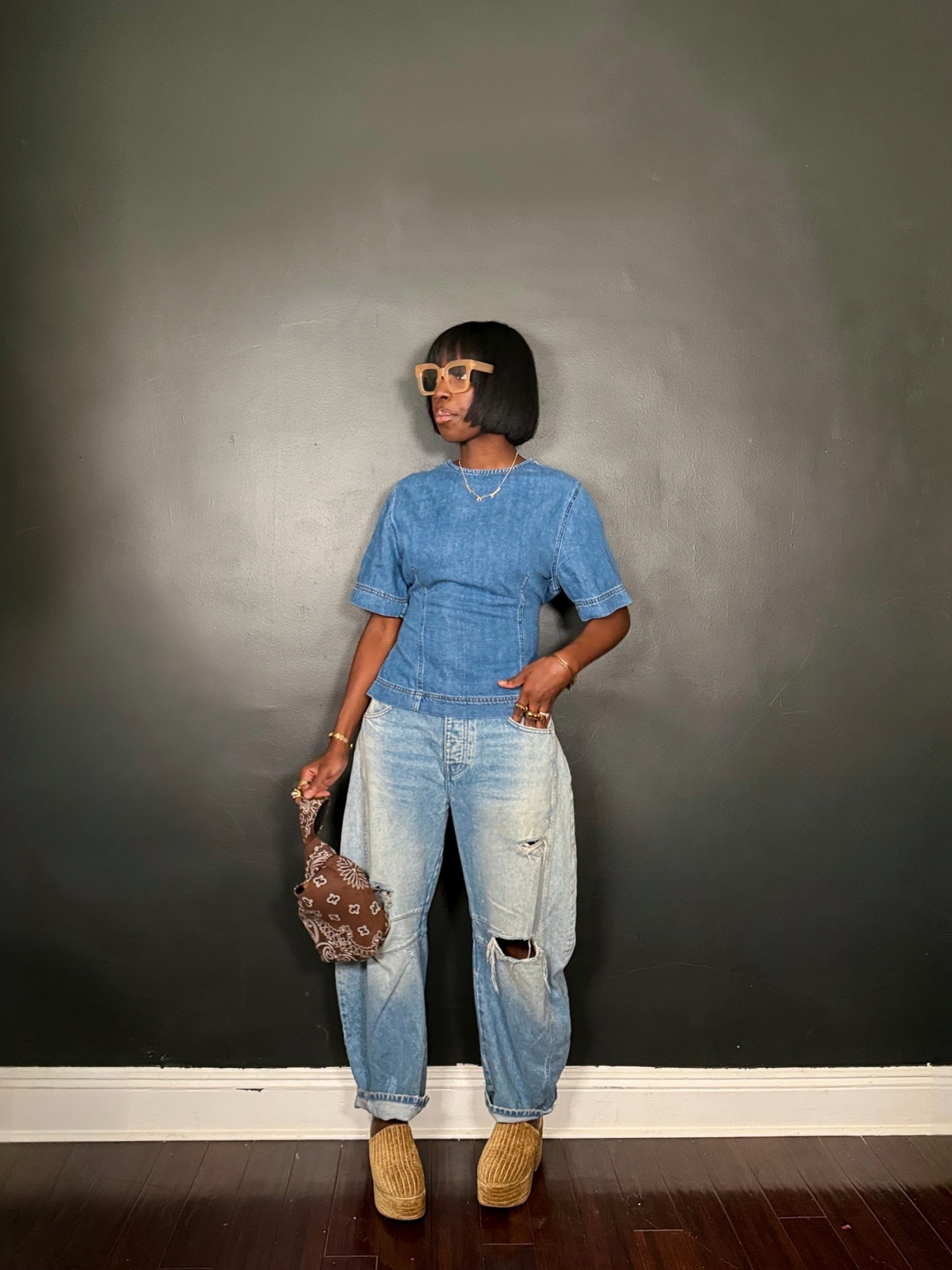 A denim moment!

#LTKdayinmylife #LTKgrwm #LTKootd