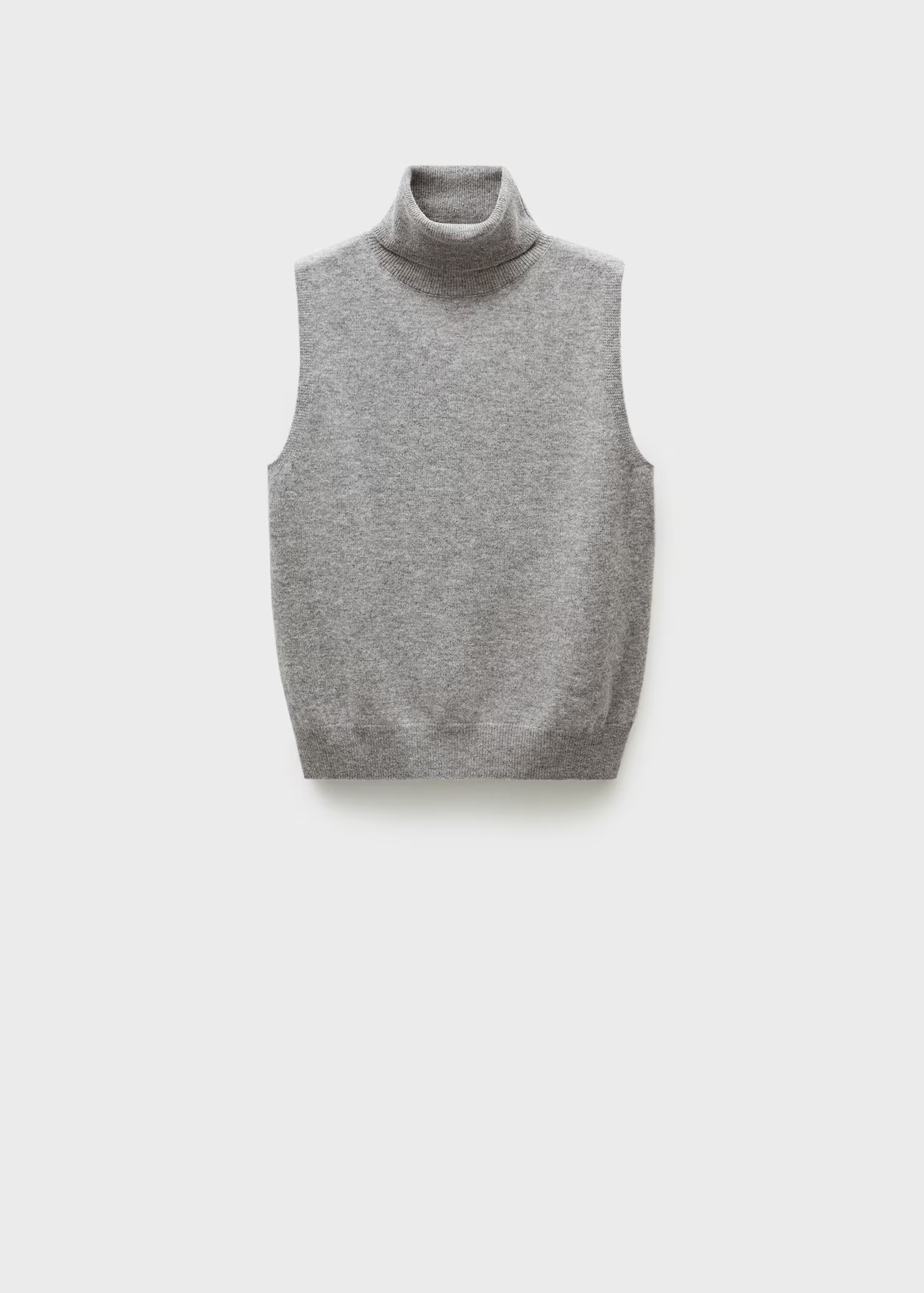 100% wool turtleneck top | MANGO (US)